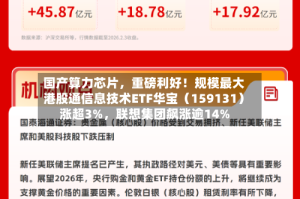 国产算力芯片，重磅利好！规模最大港股通信息技术ETF华宝（159131）涨超3%，联想集团飙涨逾14%