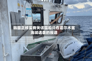 韩国正核实有关该国船只在霍尔木兹海域遇袭的报道