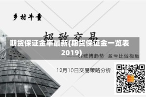 期货保证金率最新(期货保证金一览表2019)