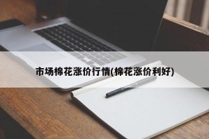 市场棉花涨价行情(棉花涨价利好)