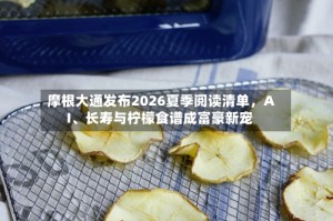 摩根大通发布2026夏季阅读清单，AI、长寿与柠檬食谱成富豪新宠