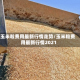 玉米粒费用最新行情走势/玉米粒费用最新行情2021
