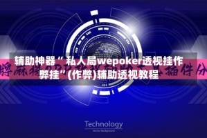 辅助神器“ 私人局wepoker透视挂作弊挂”(作弊)辅助透视教程