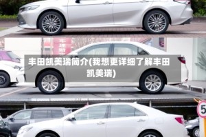 丰田凯美瑞简介(我想更详细了解丰田凯美瑞)