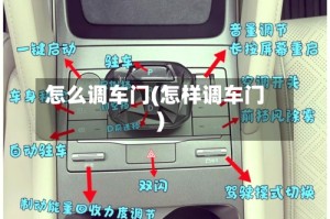 怎么调车门(怎样调车门)