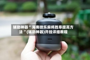 辅助神器“ 海南微乐麻将胜率提高方法 ”(辅助神器)开挂详细教程