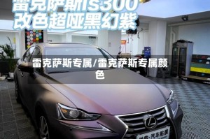 雷克萨斯专属/雷克萨斯专属颜色
