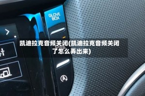 凯迪拉克音频关闭(凯迪拉克音频关闭了怎么弄出来)