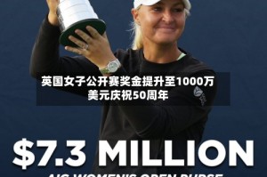 英国女子公开赛奖金提升至1000万美元庆祝50周年