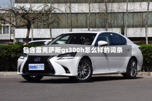 包含雷克萨斯gs300h怎么样的词条