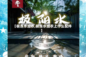 【极冻水加农,极冻水加农上什么配件】