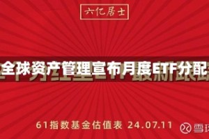 CI全球资产管理宣布月度ETF分配