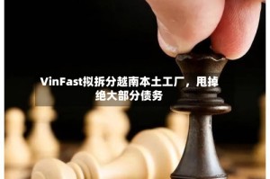 VinFast拟拆分越南本土工厂，甩掉绝大部分债务