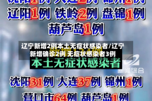 辽宁新增2例本土无症状感染者/辽宁新增确诊2例 无症状感染者3例