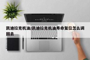 凯迪拉克机油/凯迪拉克机油寿命复位怎么调回去