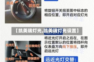 【凯美瑞灯光,凯美瑞灯光设置】