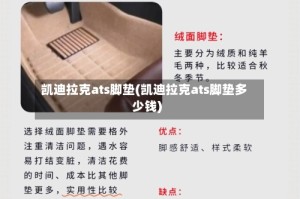 凯迪拉克ats脚垫(凯迪拉克ats脚垫多少钱)