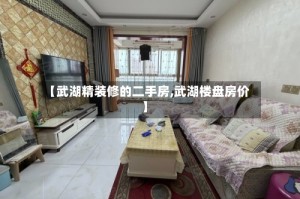 【武湖精装修的二手房,武湖楼盘房价】