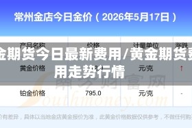 黄金期货今日最新费用/黄金期货费用走势行情