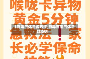 【有毒气体急救方法,有毒有害气体急救原则】