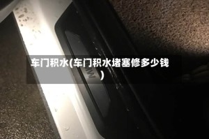 车门积水(车门积水堵塞修多少钱)