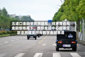 五道口金融学院鞠建东：技术竞合与金融新格局下，西部金融中心应锚定欧亚跨境支付与数字金融赛道