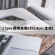 17pvc费用走势(2020pvc走势)