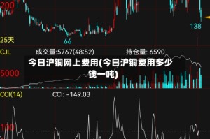 今日沪铜网上费用(今日沪铜费用多少钱一吨)