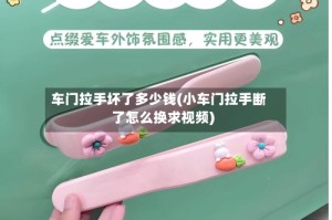 车门拉手坏了多少钱(小车门拉手断了怎么换求视频)