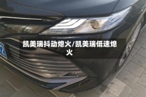 凯美瑞抖动熄火/凯美瑞低速熄火