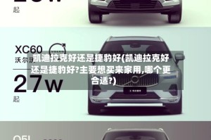 凯迪拉克好还是捷豹好(凯迪拉克好还是捷豹好?主要想买来家用,哪个更合适?)