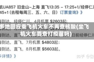 多地回应乘飞机火车不再查核酸(坐飞机火车要查打疫苗吗)