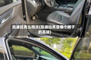 凯迪拉克么档次(凯迪拉克是哪个牌子的高端)