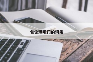 包含潮喷门的词条