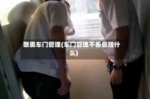 敬畏车门管理(车门管理不善包括什么)