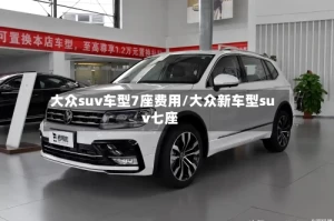 大众suv车型7座费用/大众新车型suv七座