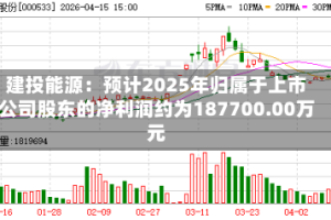 建投能源：预计2025年归属于上市公司股东的净利润约为187700.00万元