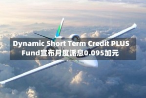 Dynamic Short Term Credit PLUS Fund宣布月度派息0.095加元