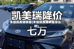 丰田凯美瑞销量(丰田凯美瑞销量怎么样)