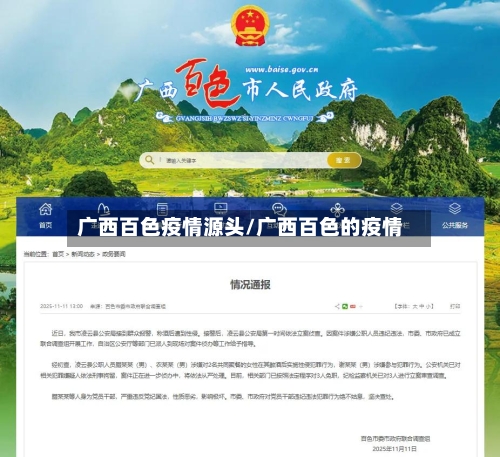 广西百色疫情源头/广西百色的疫情-第2张图片