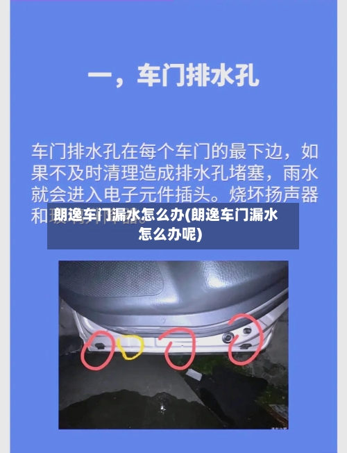 朗逸车门漏水怎么办(朗逸车门漏水怎么办呢)-第3张图片