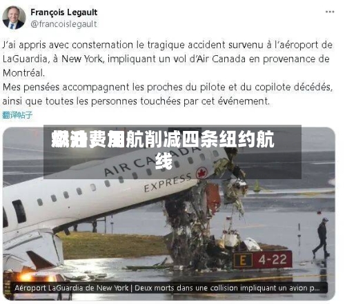 燃油费用飙升，加航削减四条纽约航线-第2张图片