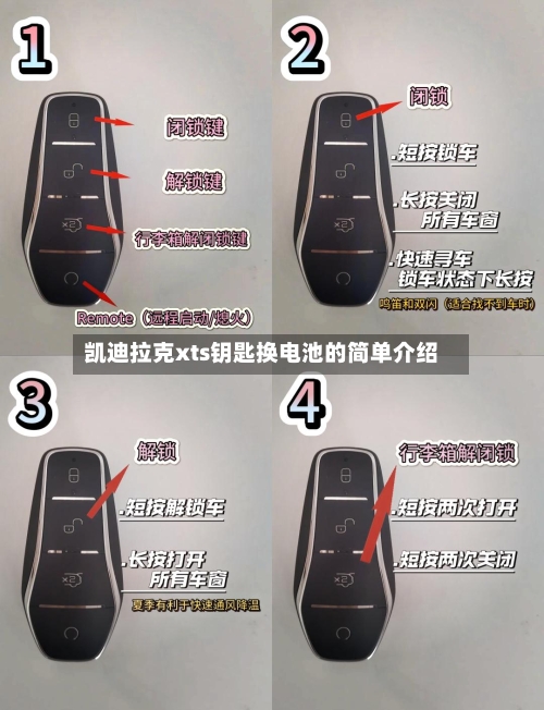 凯迪拉克xts钥匙换电池的简单介绍-第3张图片