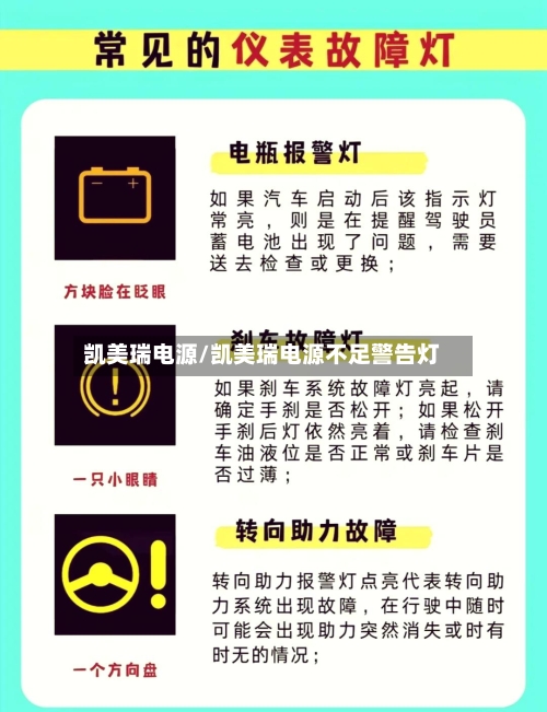 凯美瑞电源/凯美瑞电源不足警告灯-第1张图片