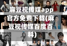 麻豆视传媒app官方免费下载(麻豆视传媒百度百科)-第2张图片
