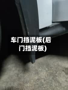 车门挡泥板(后门挡泥板)-第2张图片