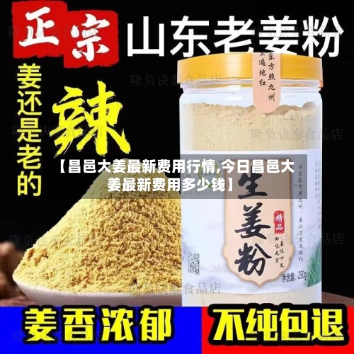 【昌邑大姜最新费用行情,今日昌邑大姜最新费用多少钱】-第1张图片