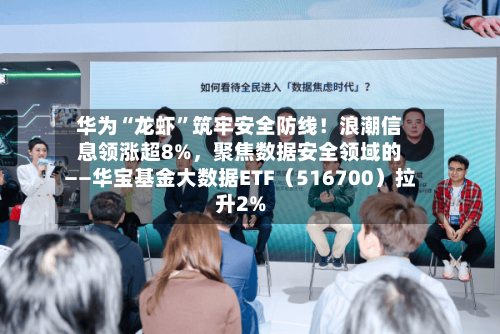 华为“龙虾”筑牢安全防线！浪潮信息领涨超8%，聚焦数据安全领域的——华宝基金大数据ETF（516700）拉升2%-第1张图片
