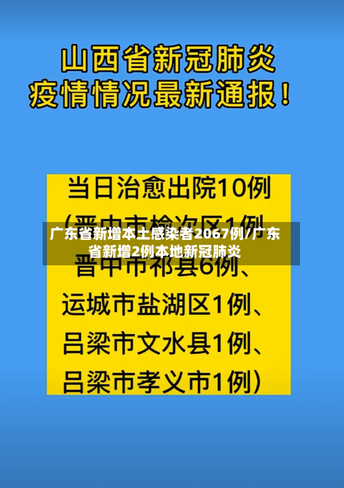 广东省新增本土感染者2067例/广东省新增2例本地新冠肺炎-第3张图片