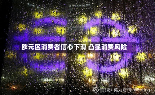 欧元区消费者信心下滑 凸显消费风险-第1张图片